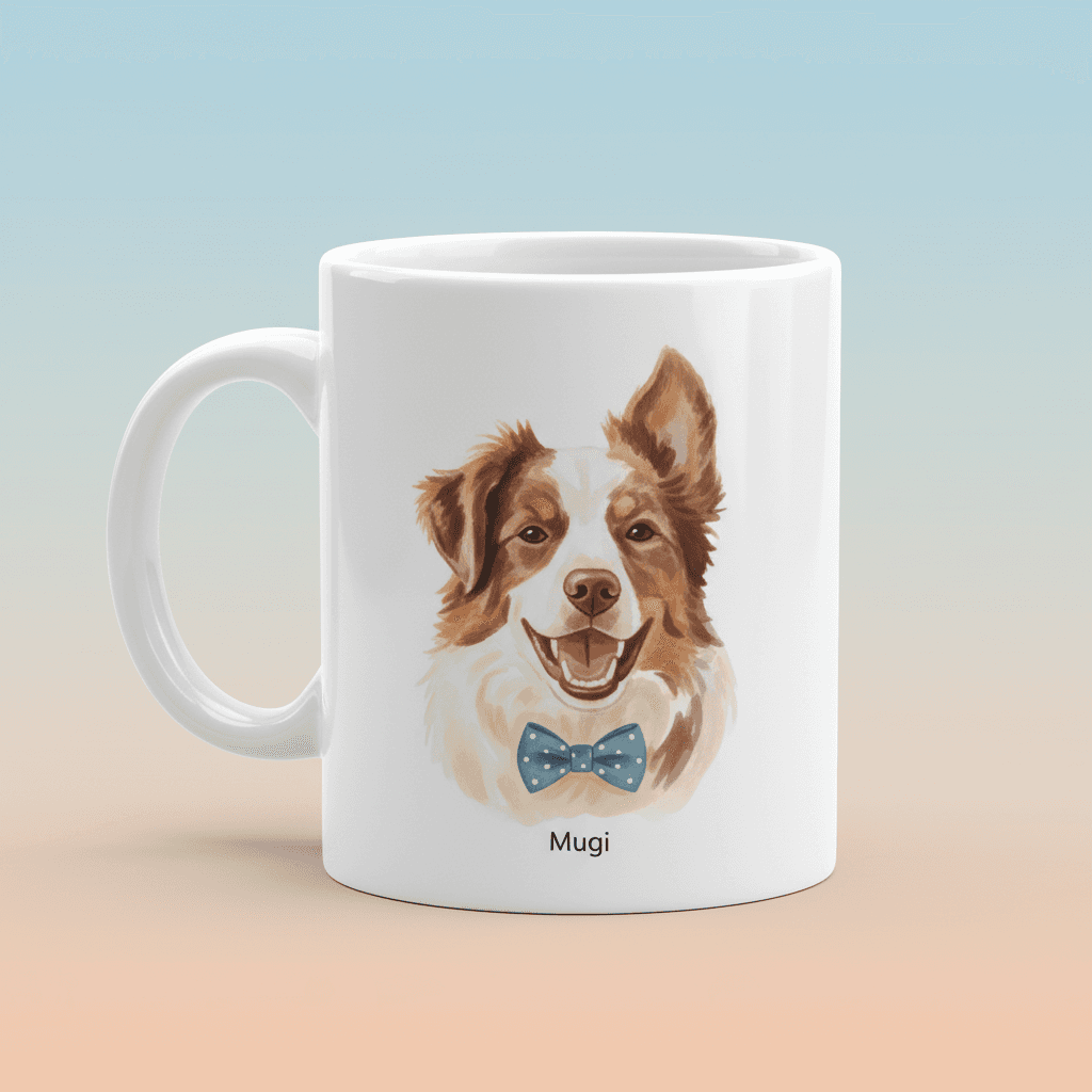 Kubek MUGI z portretem psa